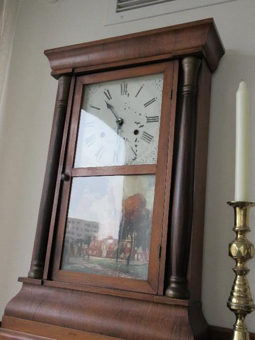 Seth Thomas clock strikes on the hour 19th century