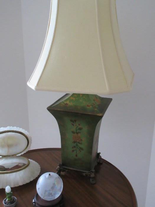 painted lamp