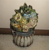 handpainted cast iron doorstop