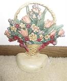 handpainted cast iron doorstop