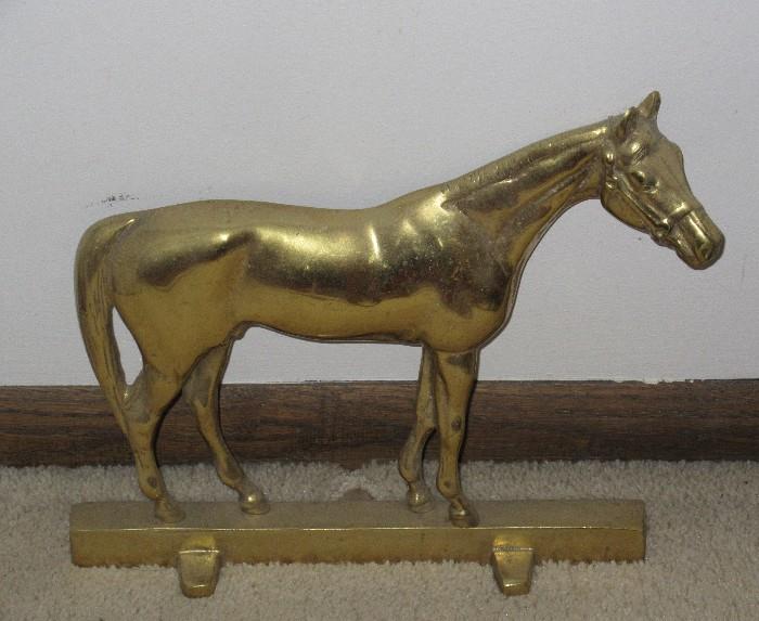 brass horse hook