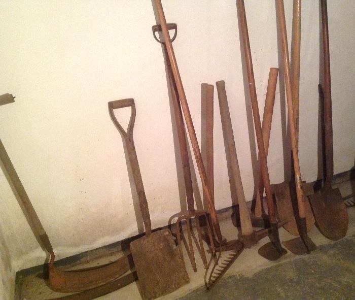 Very Old Tools from the Settlement of the Valle family of St Genevieve Mo