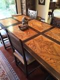 wonderful dining table with great detail & base