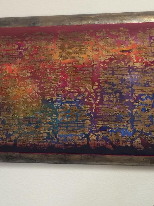 Beth Ames Swartz beautiful colors on wood!