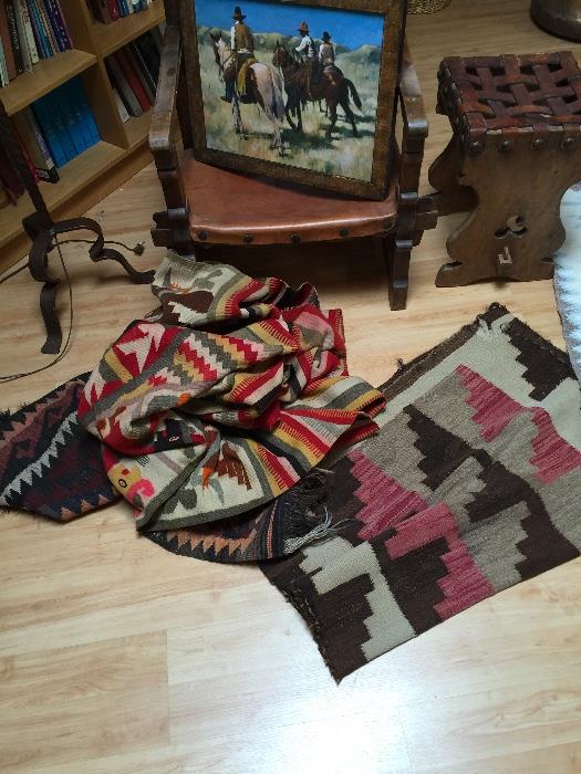 Navajo & Mexican rugs