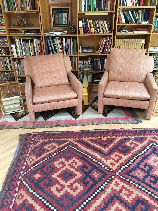 A great find!!! A pair of California/Florida regency club chairs. Attn collectors of mid century glam!!