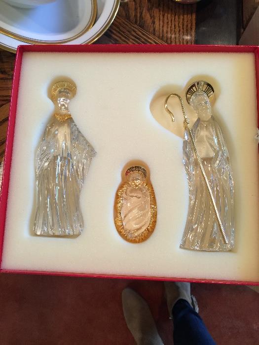 a nativity set from Neiman Marcus