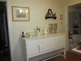 Antique White Washed Sideboard