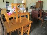 Kids Wooden Table and 3 Chairs