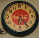 1939 Coca Cola Clock Vintage Electric Coke Wall Clock 