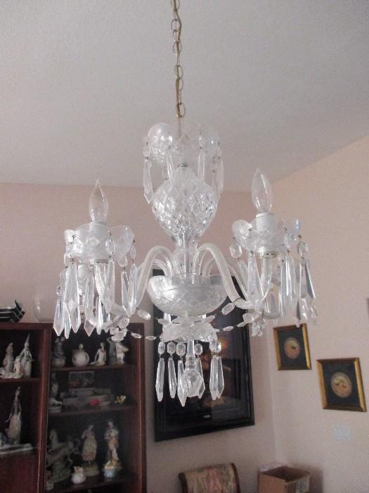 Waterford Crystal chandellier