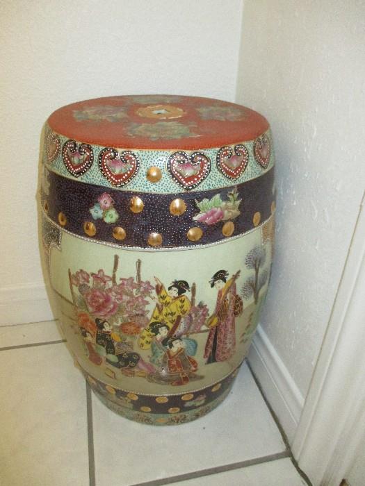 One of two Asian-themed pieces