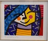 Lot 19-EW:  Romero Britto Lithograph