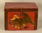 Lot 25-LR:  Antique Chinese Rectangular Box
