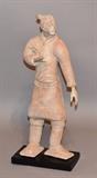 Lot 29-LR:  Reproduction, Xian Unarmed Warrior Figure 