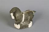 Lot 60-DR: Hand-Built Raku-Fired Ceramic Horse