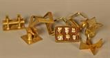 Lot 72-G: Eight Miscellaneous Brass Pieces