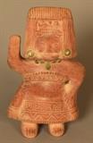 Lot 92-G: Terracotta Figure