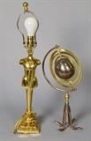 Lot 113-G: Decorative Brass Duo