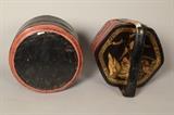 Lot 121-G: Lacquered Asian Boxes 