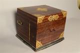 Lot 134-G:   Large Wood Box w/Hinged Lid