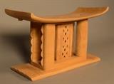Lot 160–G:   Wooden Tribal Ceremonial Stool