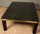 Lot 189–LR:  Granite-Topped Coffee Table