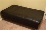 Lot 190–BR2:  Leather Ottoman