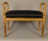 Lot 191–LR:  Horse Hair Bench