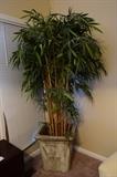 Lot 198- MBR:  Ceramic Planter w/Silk Tree