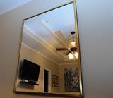 Lot 205-MBR: Framed Wall Mirror