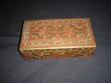 Brass inlaid box