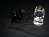 Kosta paper weight artist signed