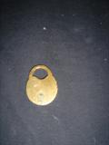 Brass padlock