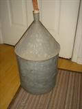 Old metal jug