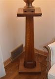 Antique Oak Pedestal /Stand