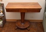 Antique Flip-Top Game Table