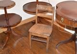 Antique Wood Child's Chair