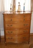 Vintage Bedroom Set (Highboy, Dresser with Mirror & 2 Nightstands)