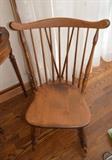 Antique Rocking Chair with Brace Back