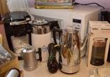 Vintage Coffee Pots, Microwave