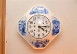 Delft Wall Clock