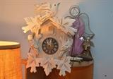 Wood Carved Cuckoo Clock
