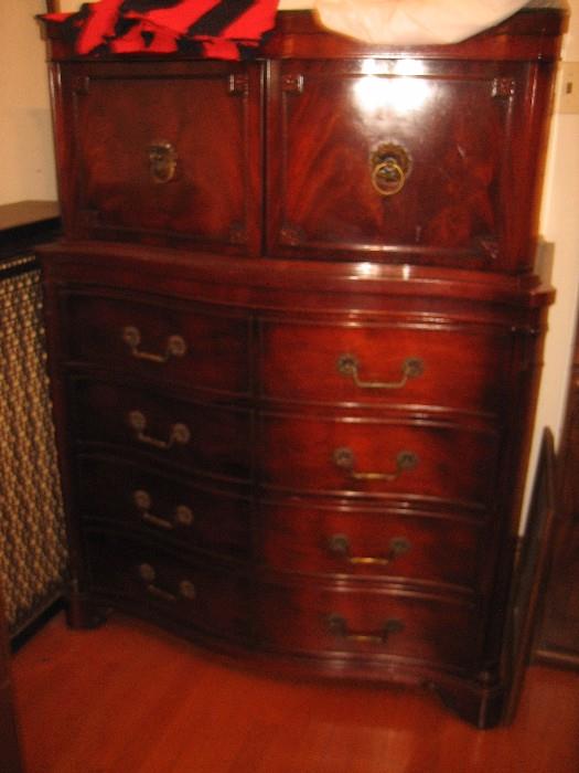 Amazing highboy , part of amazing bedroom set