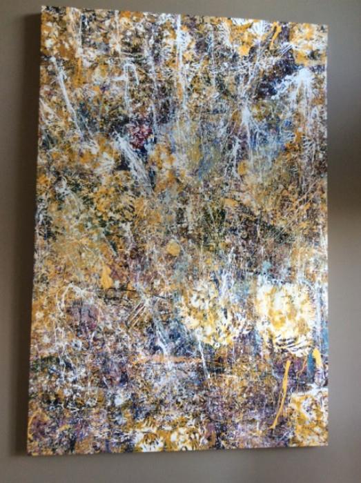 Tiger Paws
Oil/Acrylic on Canvas Original work
Artist: John Van Abel
52 x 77
