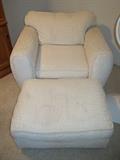 Chair and ottoman