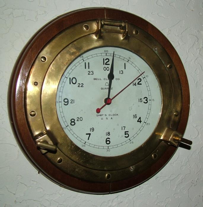 Made in USA Ships clock