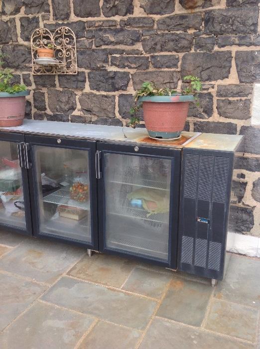 Krone outdoor refrigerator