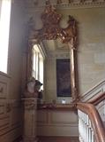 Massive gilt mirror