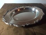silver plated tray